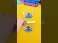 Turn a Plain Pen into Stitch Magic! 💙🖊️ Fun DIY Idea for Kids #creative #art