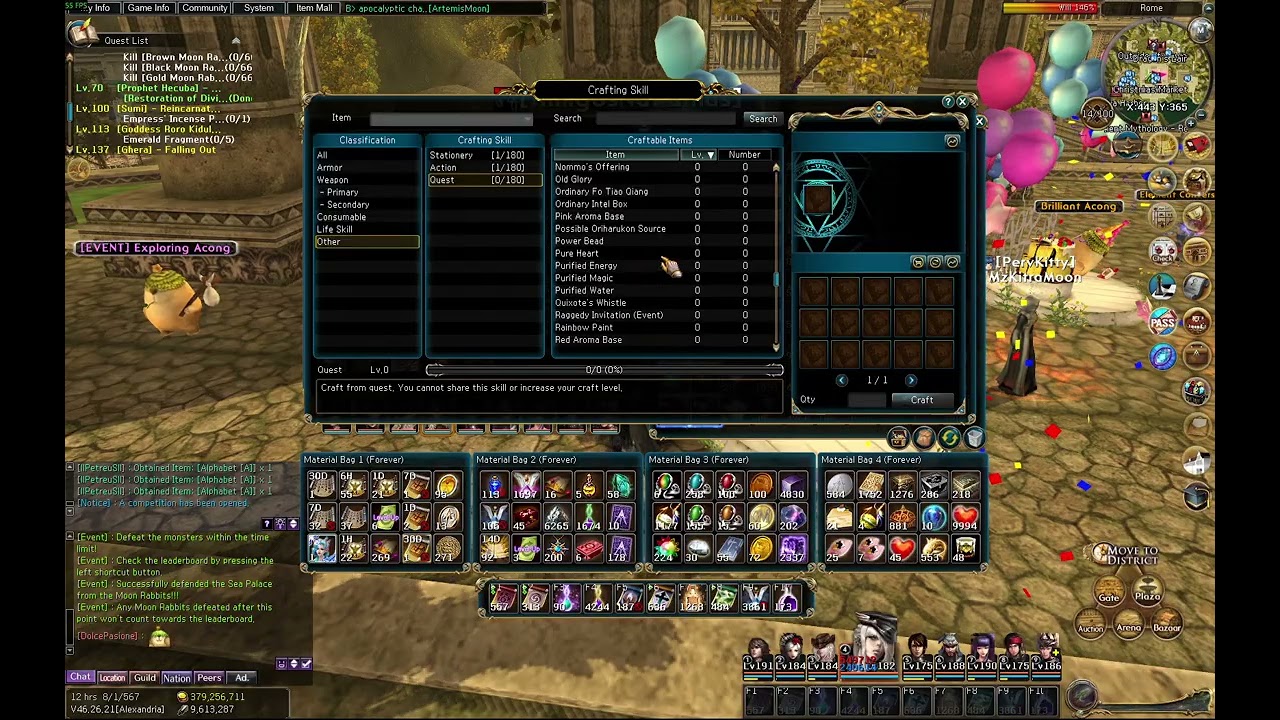 Atlantica Online. consiguiendo caja del ticket Atlántica.