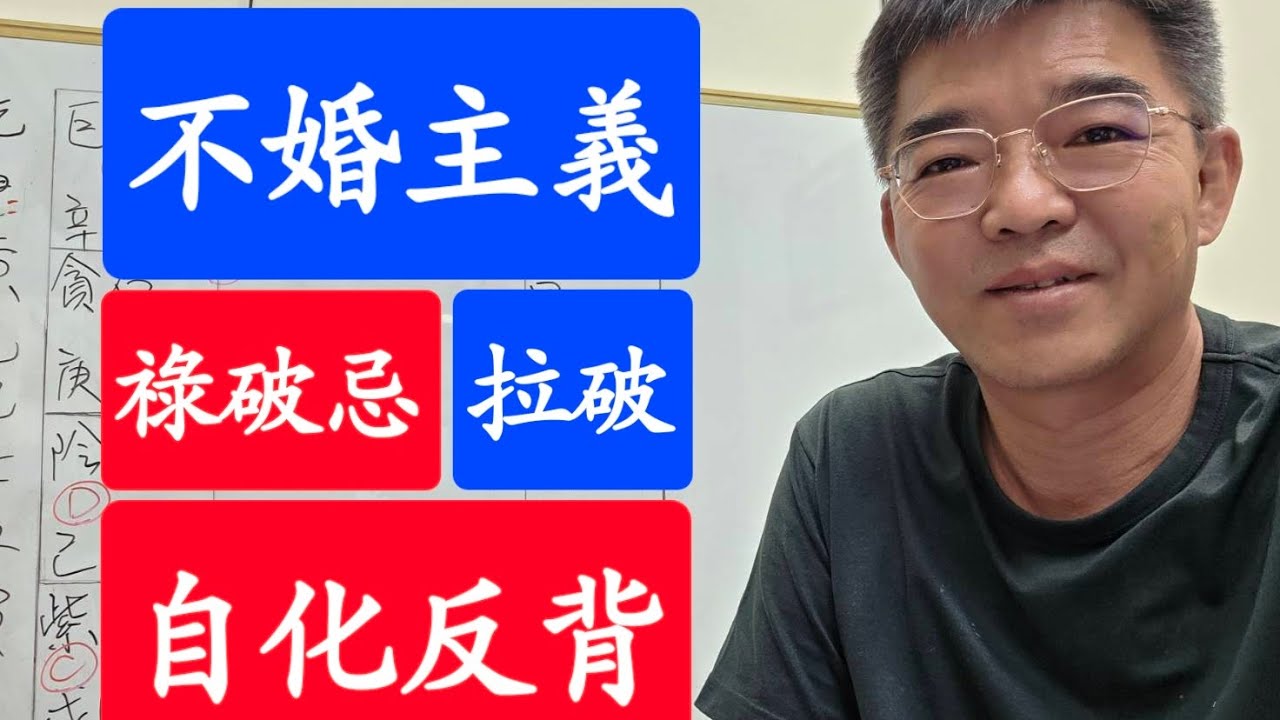 祿破忌-不婚主義的美女-自化反背-紫微斗數談人生