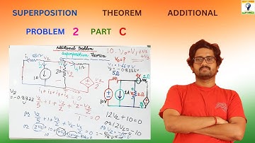 Superposition theorem additional problem 2 part C