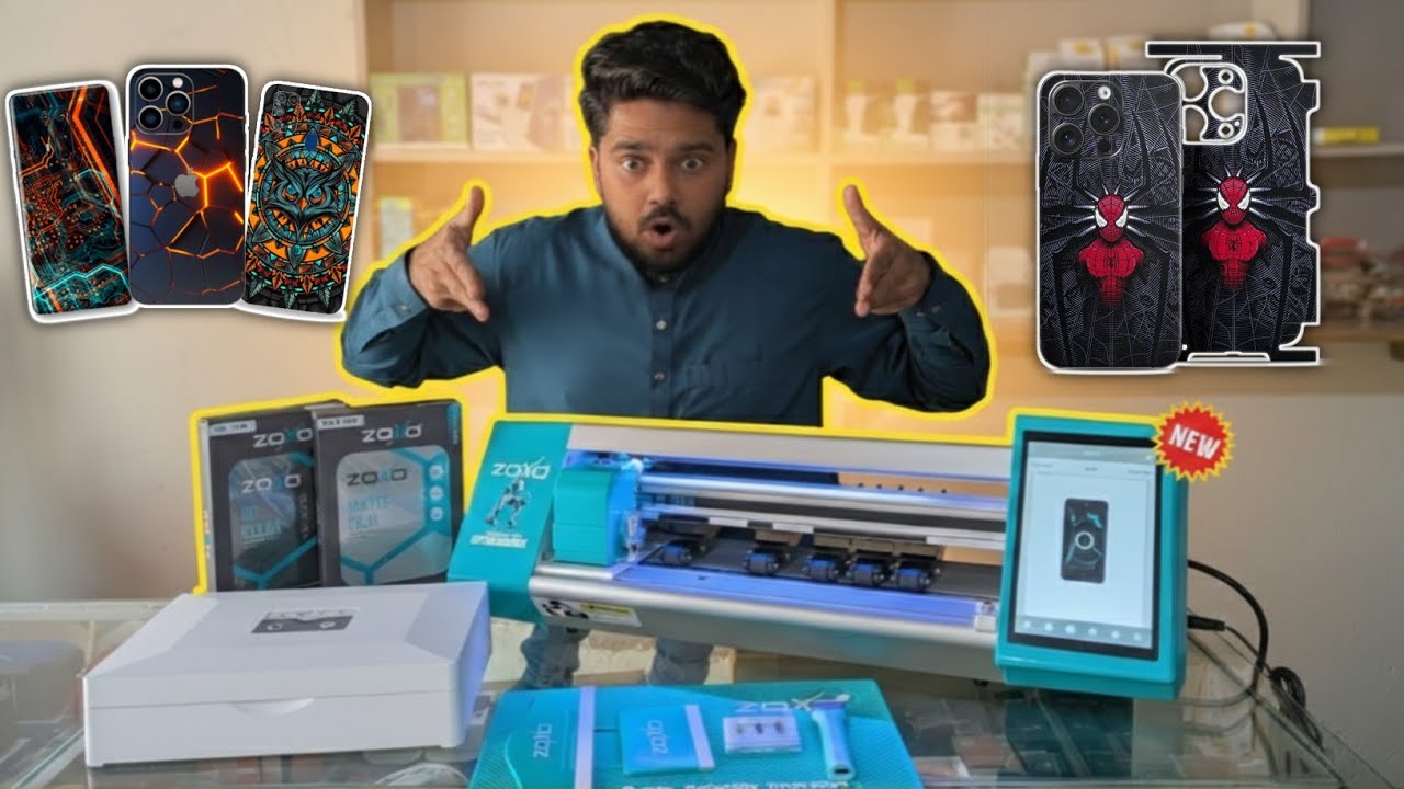 Mobiles Sheet Cutting & UV Glass Machine| Unboxing complete Video 