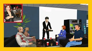 Hotel Manager  Waiter Management   Job Simulator game screenshot 5
