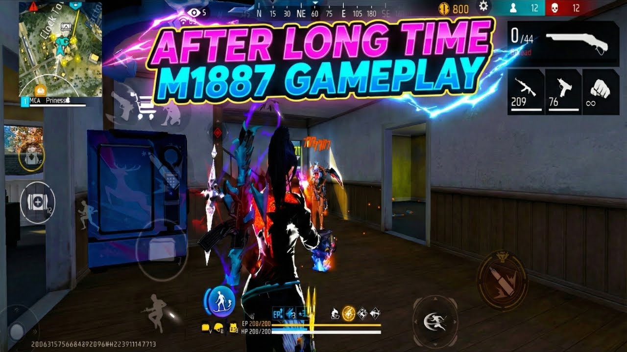 New Solo Vs Squad Gameplay With Evo M1887 💪🔥| After Long Time Playing With M1887 🤯-MCA PRINCESS YT