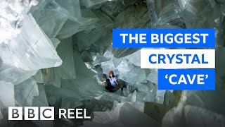 Inside the world's largest crystal 'cave' – BBC REEL