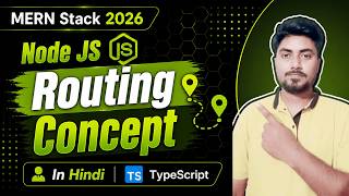 Express.js Routing Complete Guide in Hindi | GET, POST, PUT, DELETE | MERN Stack 2026 |#29|