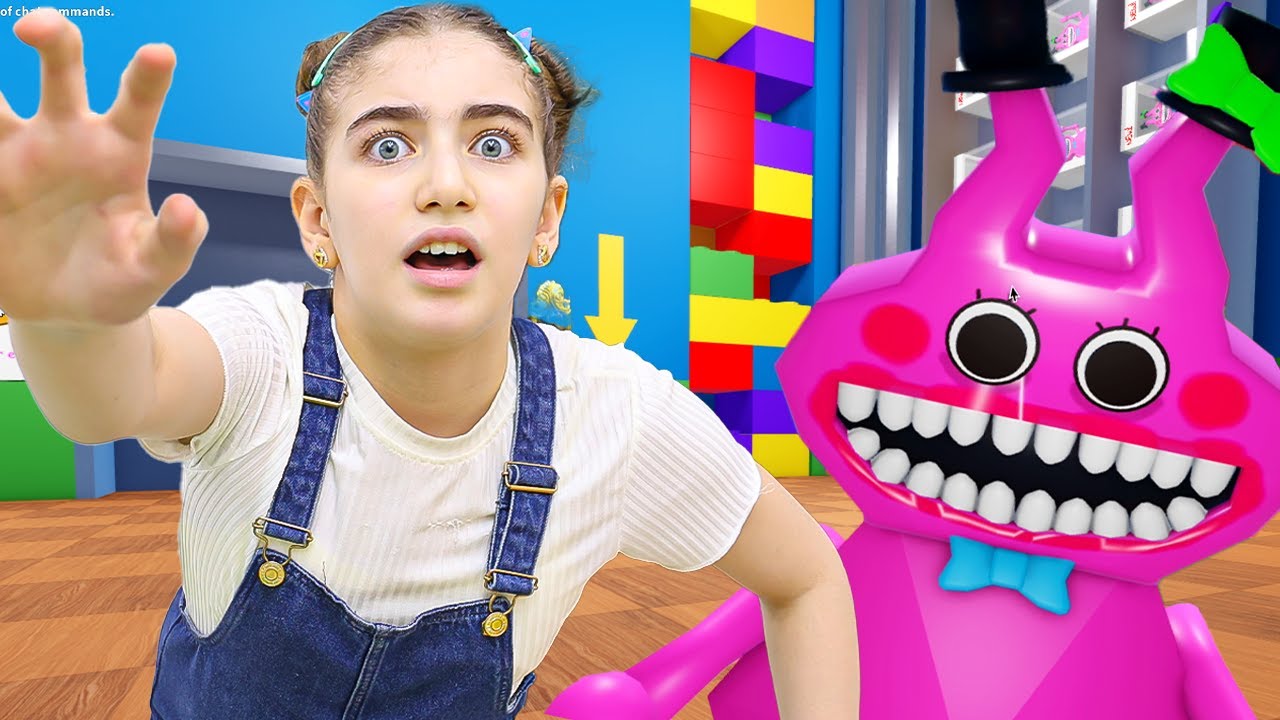 هربنا من أسوأ محل ألعاب في العالم | miss happy roblox