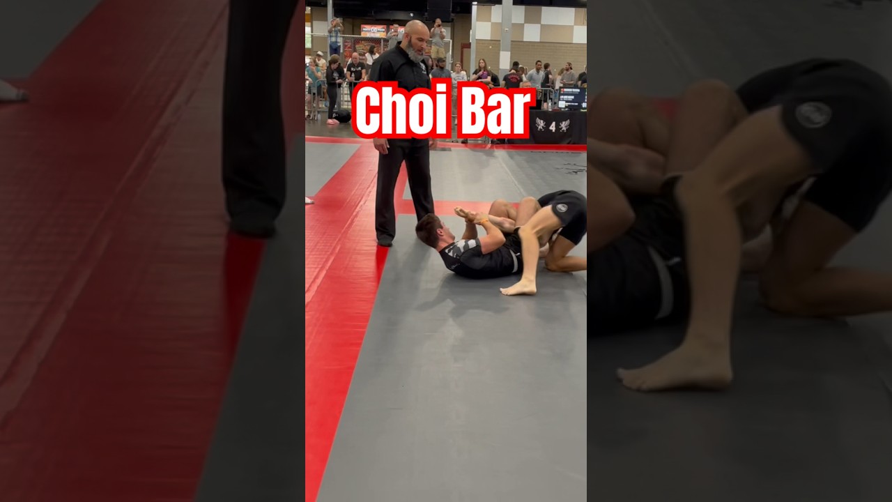 Jiu Jitsu Choi bar hit in competition 