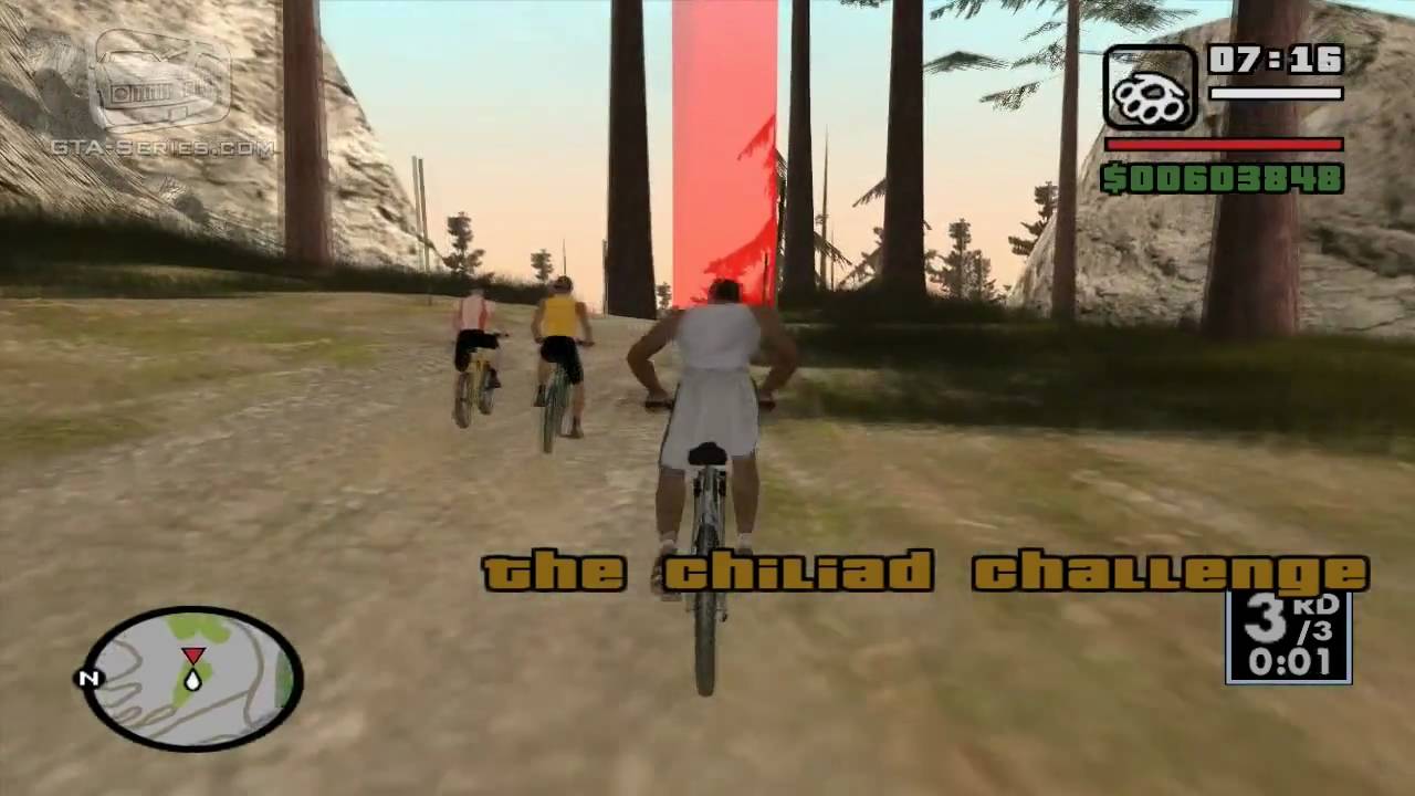 GTA San Andreas - Walkthrough - The Chiliad Challenge #3 - Cobra Run (HD)