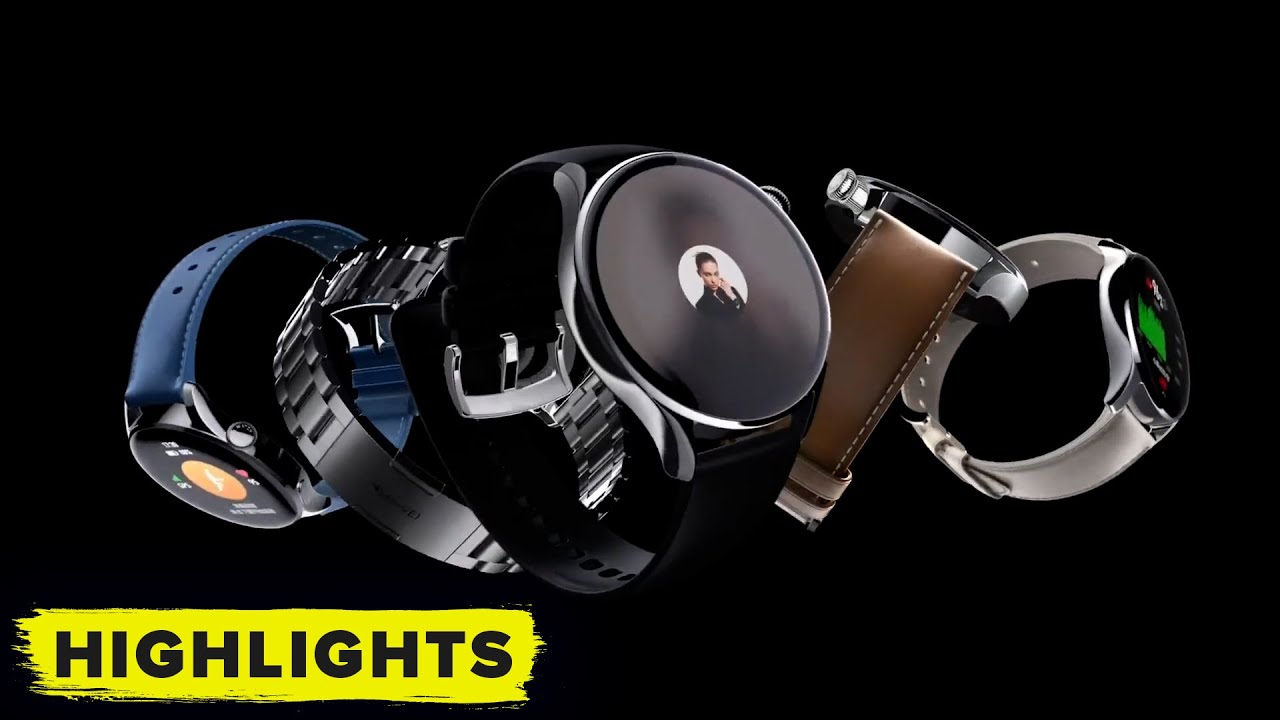 Huawei reveals all-new Watch 3 with Harmony OS - YouTube