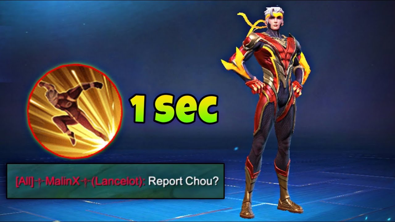 WTF I HACK SKILL 3rd Chou Use 1 Second ( Real !? )