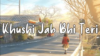 Khushi Jab Bhi Teri[Slowed+Reverb]-Jubin Nautiyal & Khushalii Kumar ||Text  Resimi