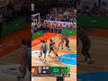 Jack Mcveigh with one of the day's best assists