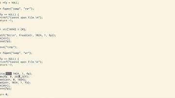 C Programming Part 69 File IO fread and fwrite