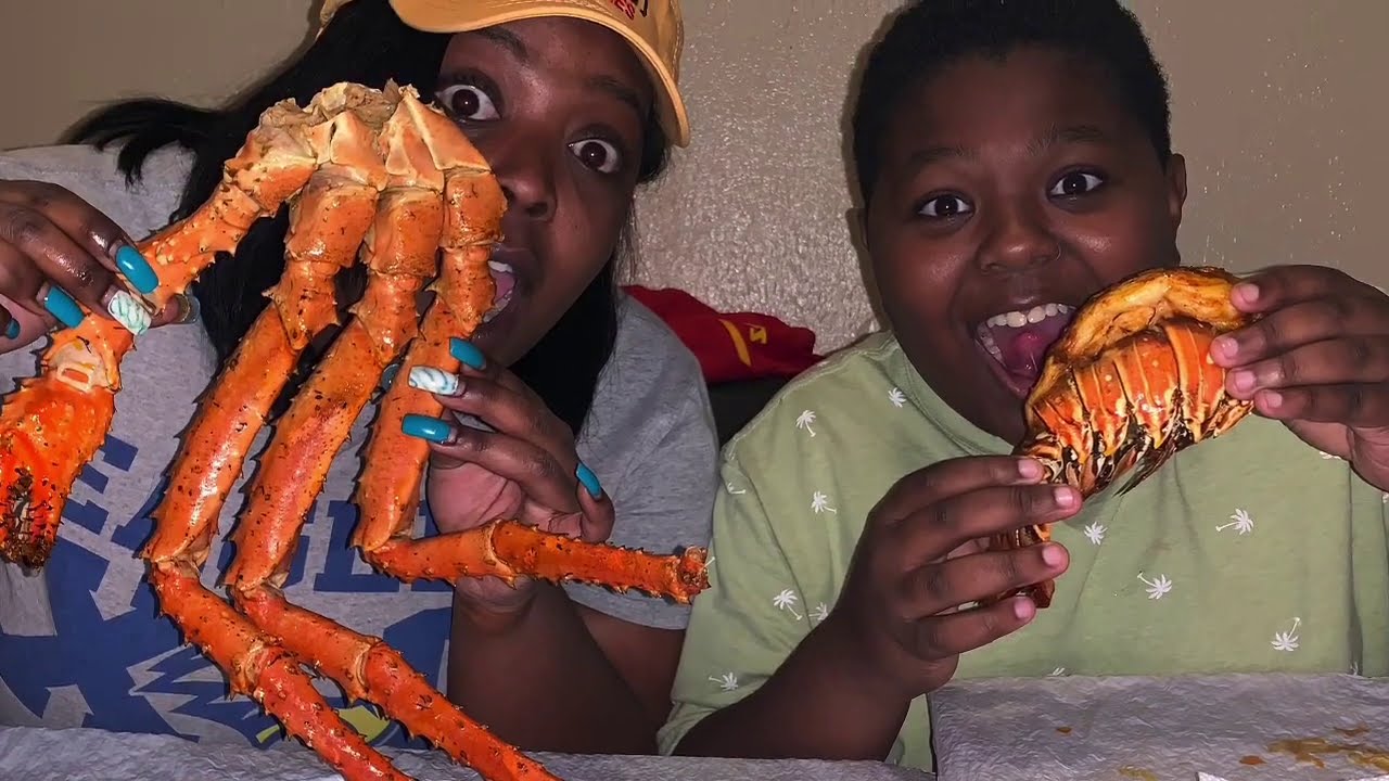 Seafood Mukbang - YouTube