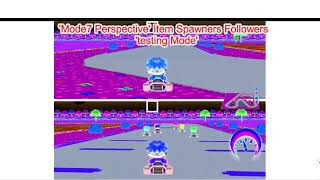 'Mode7 Perspective' ''Npc Followers  Power Up Attack'' Testing Mode'