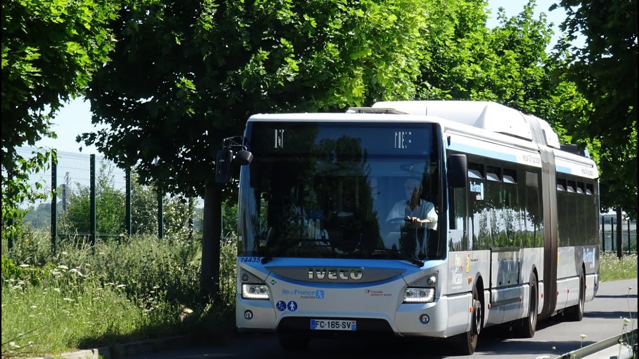 [TRAJET] Ligne Ns - Marne et Morin Iveco urbanway 18 GNV