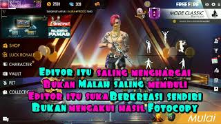 Story wa keren Free fire ( dj perawan desa) || battleground part 13