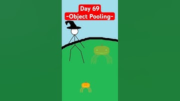 Day 69--Object Pooling #roguelike #gaming #gamedev #indiegame #wizard  #gamedesign #dnd #gametrailer