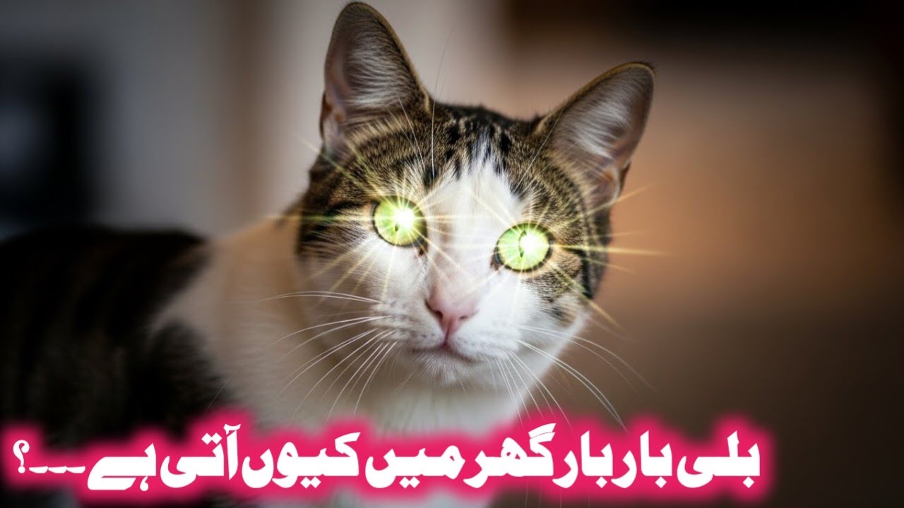 Bili Bar Bar Ghr Men Aye To | Urdu Khaniyan | ایک بلی نے پورے گھر کی تقدیر بدل دی