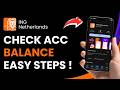 How to Check ING Account Balance