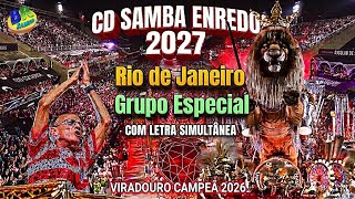 CD SAMBA ENREDO 2027 | RIO DE JANEIRO RJ GRUPO ESPECIAL (Com Letra SAMBISTA)