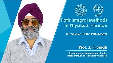 Lecture 02: Introduction To The Path Integral