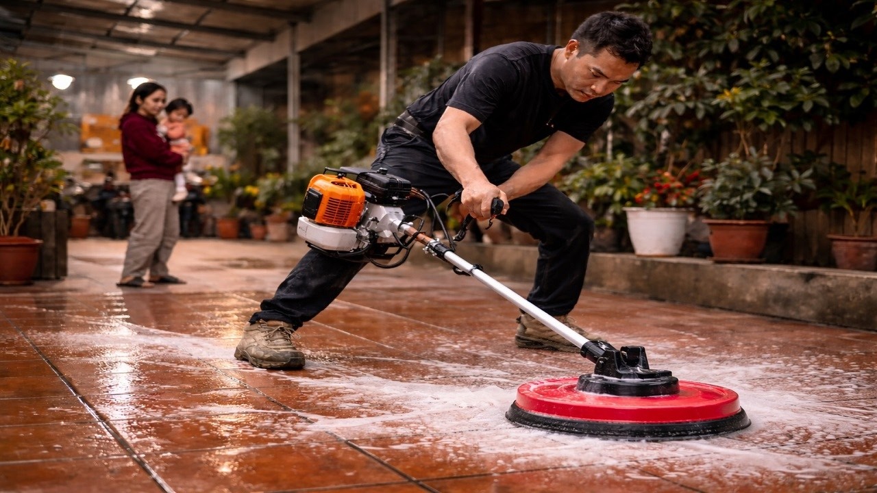 Millions Of Women Will Be Shocked By This Idea! Turn Your Old Lawn Mower Into A Garden Washer!