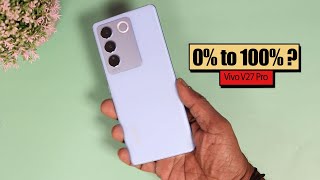 Vivo V27 Pro Battery Charging Time Test - How long it takes to fully charge? 4600mAh | 66W screenshot 3