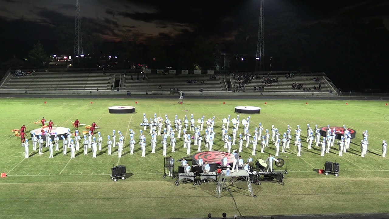 Union Pines Marching Vikings perform What Goes Around Comes Around