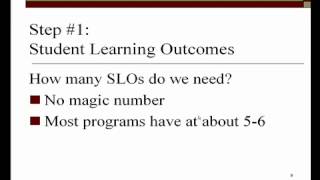 Assessment Quickies #1   What Are Student Learning Outcomes  2