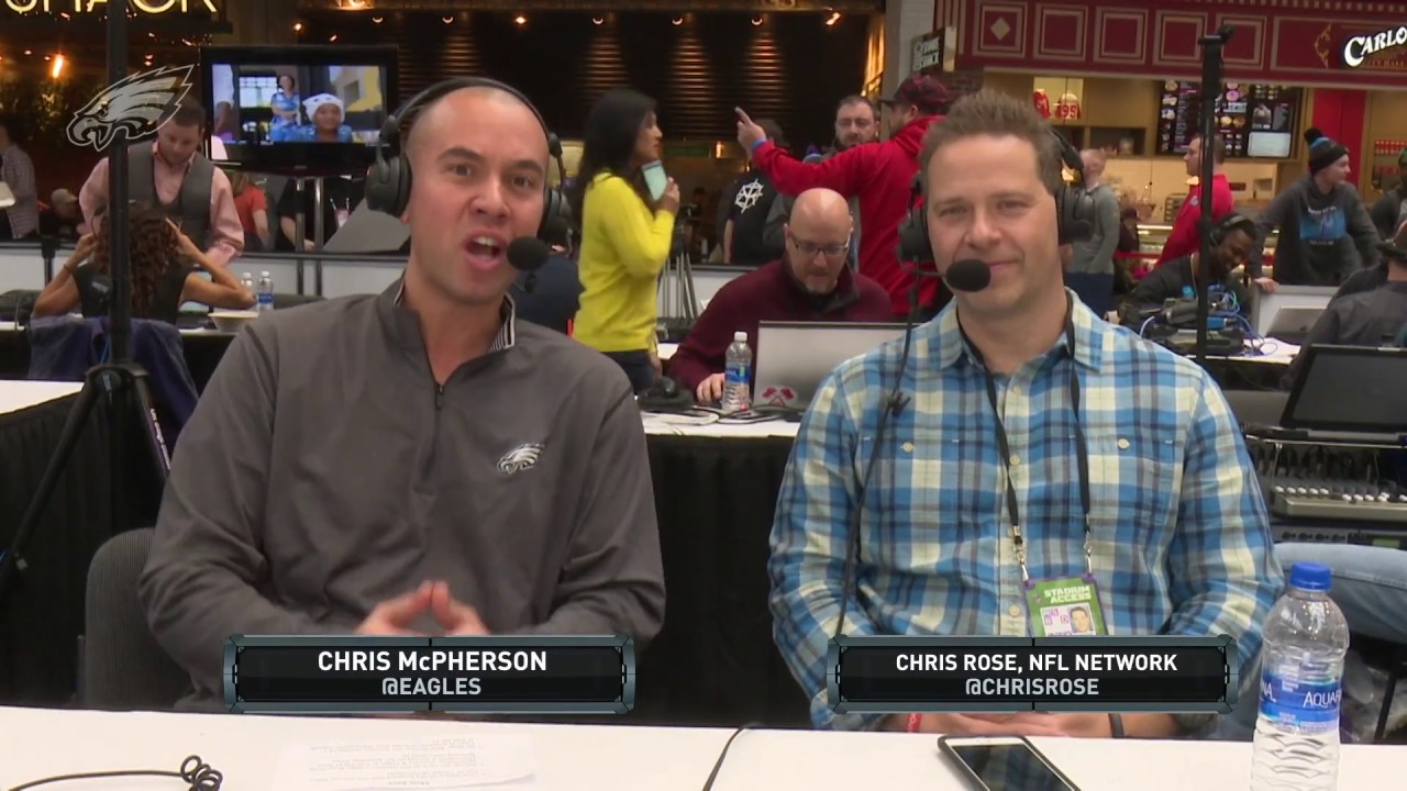 Philadelphia Eagles: Chris Rose Talks Covering The Super Bowl - YouTube