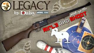 DAISY 🎯 LEGACY MODEL 2212/2202 - [PICKUP THE RIFLE AND SHOOT] - 22LR BOLT-ACTION RIFLE - EP. 22!