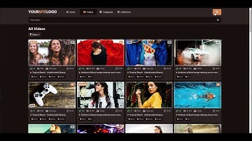 Template 2 - Color Scheme 6 (For Video Website)