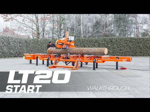 Wood-Mizer LT20START Walkthrough - Budget Sawmilling with Full Hydraulics | Wood-Mizer Europe