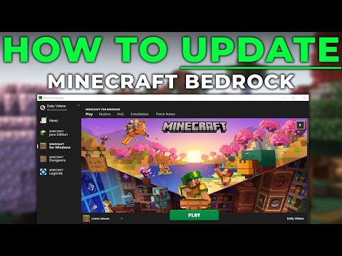 How To Update Minecraft Bedrock on PC