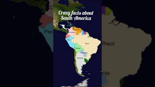 crazy facts about South America #viral #geography #crazyfacts #world #trending