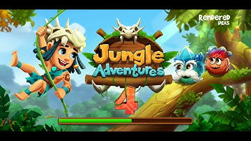 Jungle Adventures 4 Gameplay World2  Part1 Boss Fight(DarkRoot Protector)