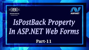 11 | IsPostBack Property In ASP.NET Web Forms | ASP.NET Web Forms Tutorials | ASP.NET (Hindi/Urdu)