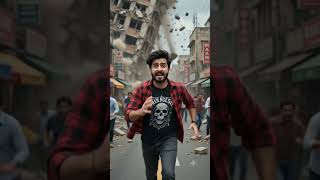 Title:🌊 Giant Tsunami Hits the City 😱 | Last Seconds Before Disaster #shorts