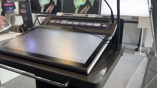 ISE 2025: AHA CO., LTD. Features Intelligent Smart Podium Dual Touch Monitor