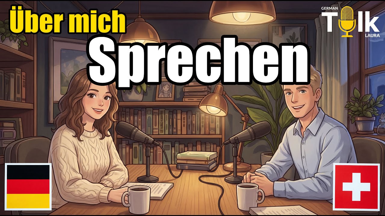 Wie man über sich selbst auf Deutsch spricht | Deutsche Konversationsübung
