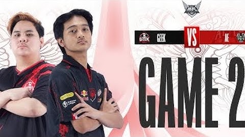 GEEK FAM VS ALTER EGO || MpL Season 12 || Week 2 || Game 2