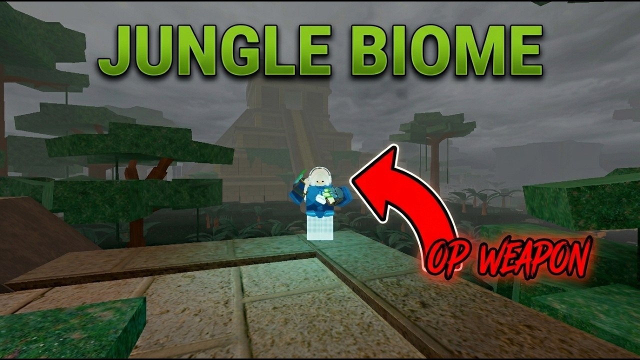 Speedraning the New JUNGLE BIOME Update in 99 Nights in the Forest | Full Guide