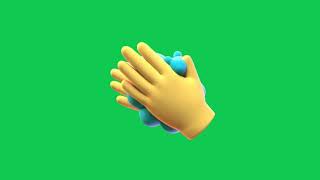 Washing Hands With Soap 👏🧼 - Green Screen Video For Video Editing - Animated GIF
