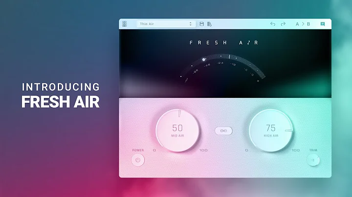 FRESH AIR: The must-have, FREE high-frequency exciter | Fresh Air Plugin