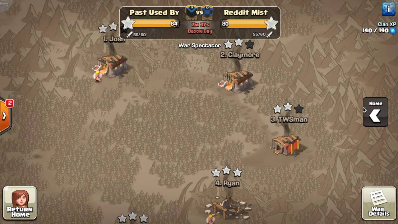 Clash of Clans | POTLUCK MATCHUP VS. REDDIT MIST | PUB War 