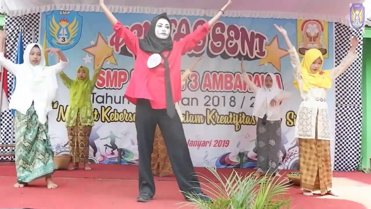 GOYANG KEWER  - KEWER PENTAS SENI SMP NEGERI 3 AMBARAWA 2019