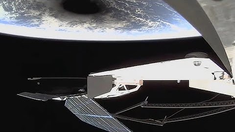 2024 Eclipse as seen by NASA and SpaceX!