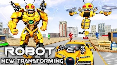 Robot Boy Cartoon Game Video | Mech Robot Transforming Mini Craft | Android Gameplay