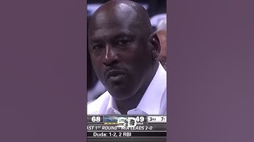 LeBron James stared down  Michael Jordan while dunking🥶👀 #nba #shorts #fyp